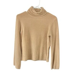 Talbots‎ Vintage Tan Turtleneck Sweater